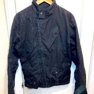 Diesel biker jacket in cotton size L.